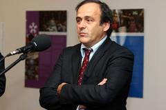 Michel Platini v Praze
