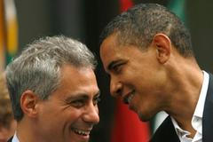 Barack Obama a Rahm Emanuel