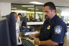 hraniční kontrola USA