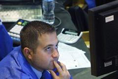 Propad na finančních trzích