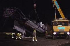 Nehoda kamionů uzavřela dálnici D1 ve směru na Prahu