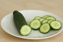 Okurka salátová detail