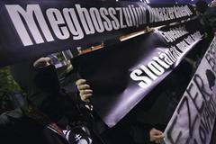 Slovensko Maďarsko protest