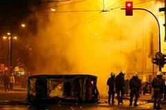 Pouliční nepokoje v Řecku