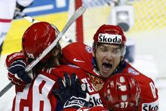 Kanada - Rusko: Sjomin, Ovečkin, Grebeškov