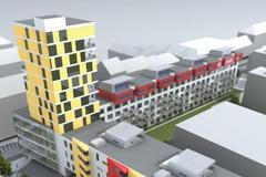 bytový a obchodní komplex Eden