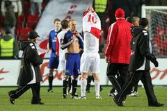 Fotbal Slavia-Hamburg