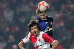 Fotbal Slavia-Hamburg