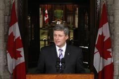 Kanadský premiér Stephen Harper