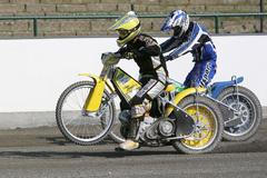 Josef Franc, závodník na ploché dráze