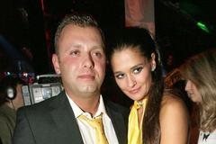 Křest kalendáře Petry Faltýnové - Petra Faltýnová s manželem