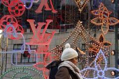 vánoční horečka v NY