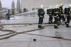 Zásah hasičů v Libuši