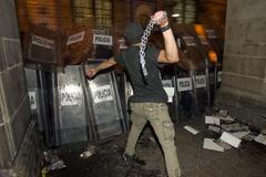 Demonstrace v Mexiku