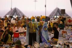 Protivládní aktivisté na letišti Suvarnabhumi