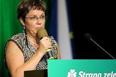 sjezd Strany zelených - Dana Kuchtová