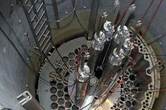 Pohled do výzkumného reaktoru