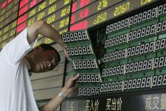 Propad na finančních trzích