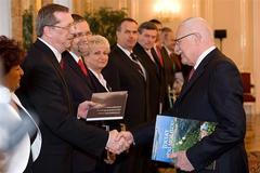 Prezident přijal nové hejtmany