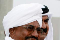 Umar Bašír v Kataru
