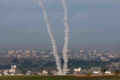 Rakety odpalované z Gazy