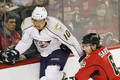 Martin Erat, český hokejista ve službách Nashvillu Predators