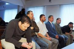 Policejní gang před soudem