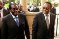Robert Mugabe a Kgalema Motlanthe
