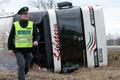 Nehoda autobusu u Nupak na Říčansku