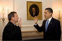 Obama přísahá podruhé