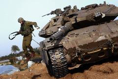 Izrael Gaza tank