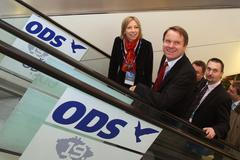 Kongres ODS: Martin Bursík a Kateřina Jacques