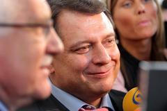 Sjezd ČSSD - Václav Klaus