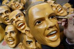 Maska Baracka Obamy