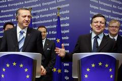Recep Tayyip Erdogan a José Manuel Barroso