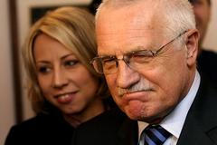 Václav Klaus jednal se zelenými