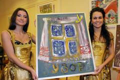 Obraz namalovaný Vladimirem Putinem