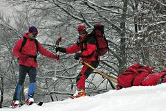 horská služba - zraněný