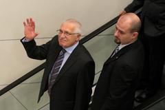 Kongres ODS: Václav Klaus