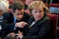 Nicolas Sarkozy a Angela Merkelová