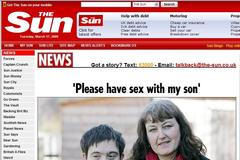 ,,Mějte sex s mým synem," prosí matka