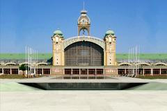 Vizualizace rekonstrukce Průmyslového paláce