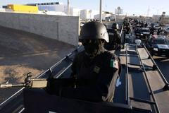 Mexická policie v Ciudad Juárez