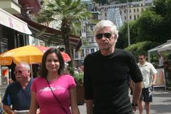 Kolonáda ve Varech - Jan Kaplický, manželka Eliška