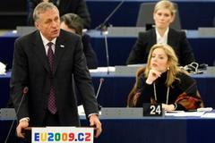 Mirek Topolánek ve Štrasburku