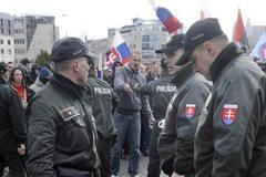 Demonstrace neonacistů v Bratislavě