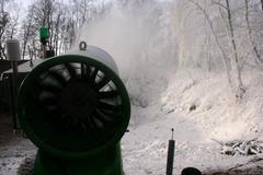 1. zasněžování Vesec