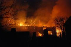 Požár rekreačního objektu Sedlečko u Chotovin