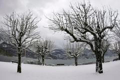 První sníh v Bavorsku