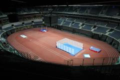 Atletická dráha v O2 aréně